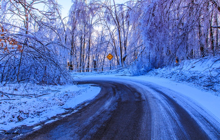 icy roads