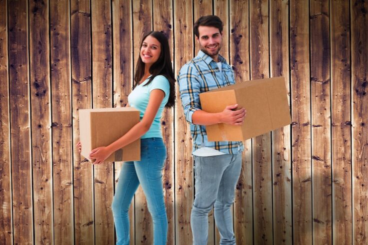 couple moving in